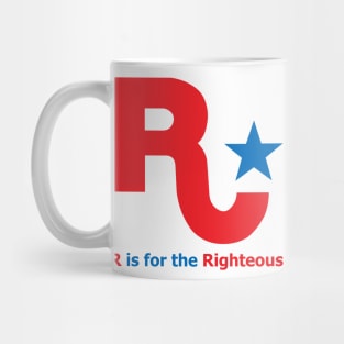 R is for Righteousness Mug